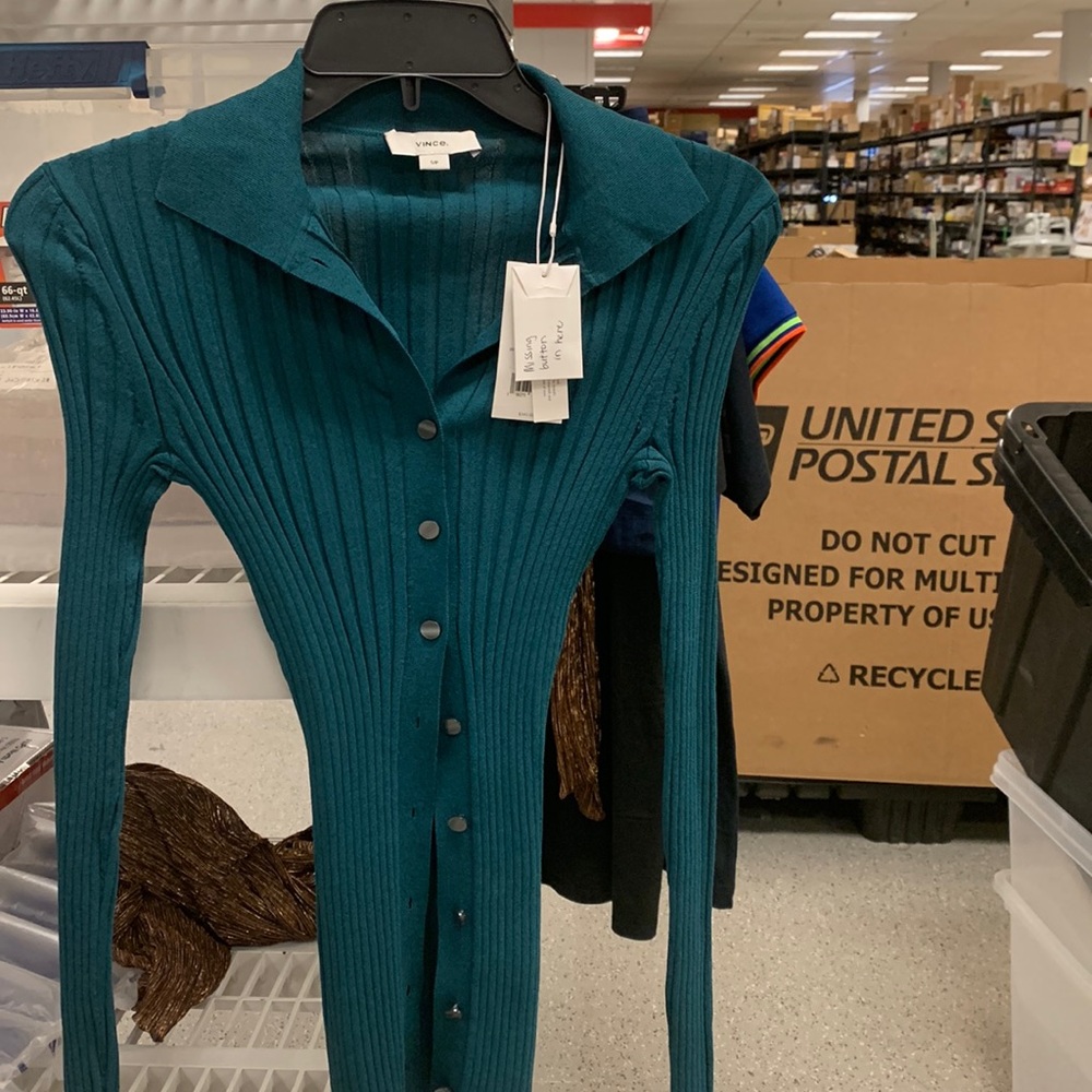 Vince. Shirt size small normally $345